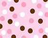 pink/brown circlerug