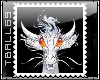 white dragon big stamp