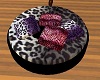 Animal Print Pillow Puff