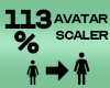 Avatar Scaler 113%