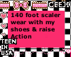 140% shoe scaler