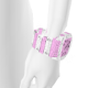 Pink Iced Out Watch - L