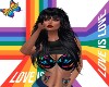 PRIDE BUTTERFLY TOP