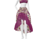 plum dress