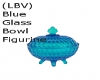 (LBV) Blue Glass Bowl F