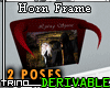 [T] Horn Frame 2Poses
