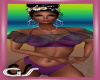 GS Purple Ruffle Bikini