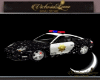 Xmas Snow Police Car