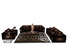 Brown Sofa Set