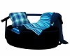 BLUE CUDDLE LOUNGER