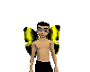 yellow and black bf wing