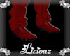 :L: Gator Shoes CrimsonR