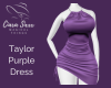 Taylor Purple Dress