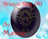 Dragon Ring Black (M)