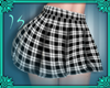 (IS) Plaid Skirt  b&w