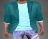 SM  Jacket & Tee Teal