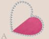 A| Pink Heart Bag