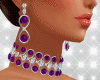 Purple Pearl Jewelry Set
