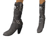 Gray Cowboy Boots