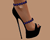 Black and Blue heels