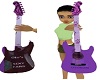 Oto's purple guitar 