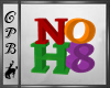 No Hate Sign 3D