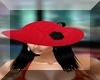 IMAGE Red FLOWER HAT