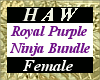 Royal Purple Ninja (B)
