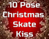 Christmas Skate Kiss 10P