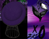 x0 Purple Chair
