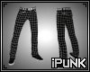 iPuNK - Chequered Jeans