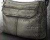 white leather bag