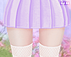 w. Lilac Skirt + Socks M