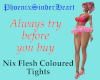 Nix flesh colored tights