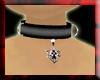 {DL} Silver Skull Collar