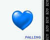 Falling Blue Hearts M