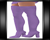 Knitted Boots RL Lilac
