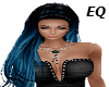 EQ Kaylah Black/blue