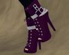 [M]Purple Chain Boots