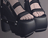 ☯ Gothic sandal black