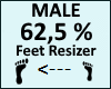 Feet Scaler 62,5% Male