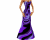 Purple Swirl Gown