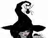 Witch BLACK WIDOW Hat