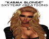 Karma Blonde Hair