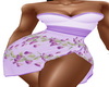 Soft Lilac Floral Dress