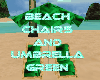 (BX)BeachChairsUmbrelaGr