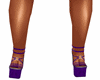 Dark purple heels