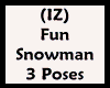 (IZ) Fun Snowman 3 Poses