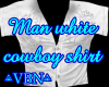 man white cowboy shirt