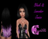 Black & Lavender Janice